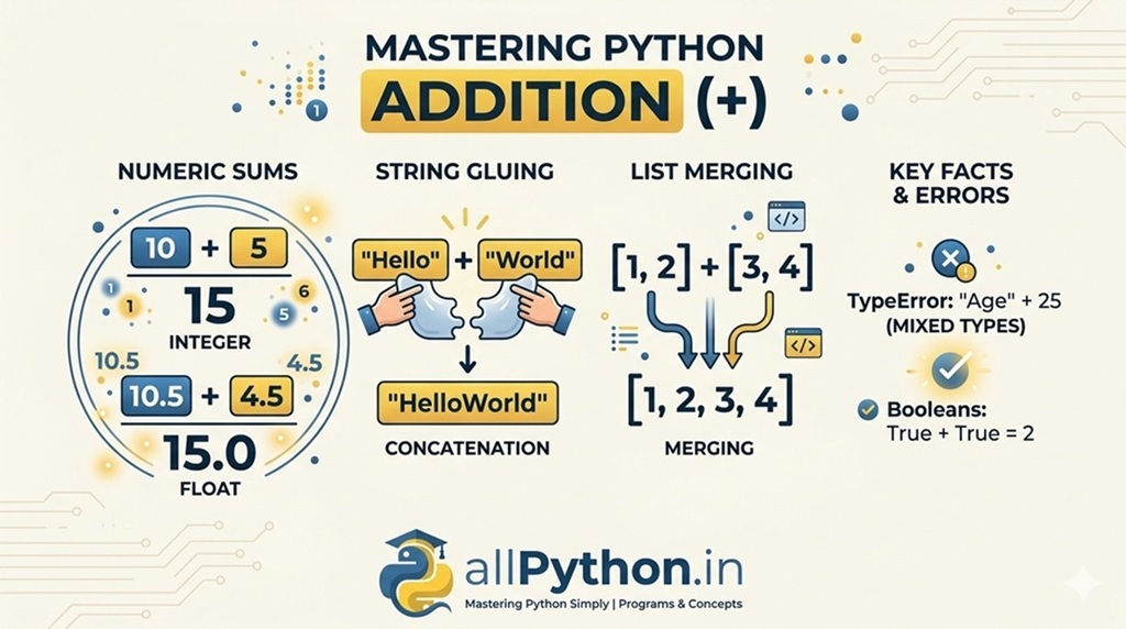 Addition Operator in Python (+)