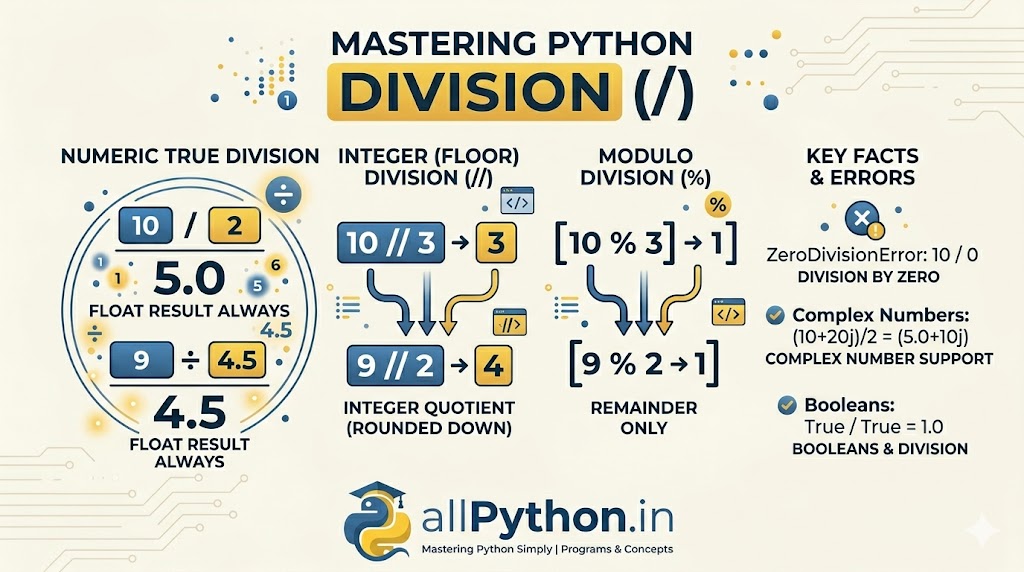Division Operator in Python (/)
