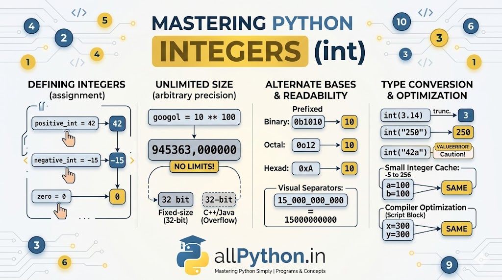Handling Integer Numbers in Python (int)